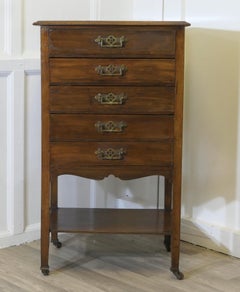 Arts and Crafts Music Filing Cabinet  A good looking piece