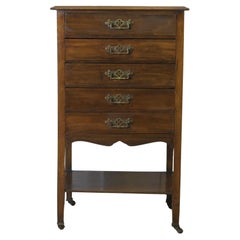 Antique Arts and Crafts Music Filing Cabinet  A good looking piece