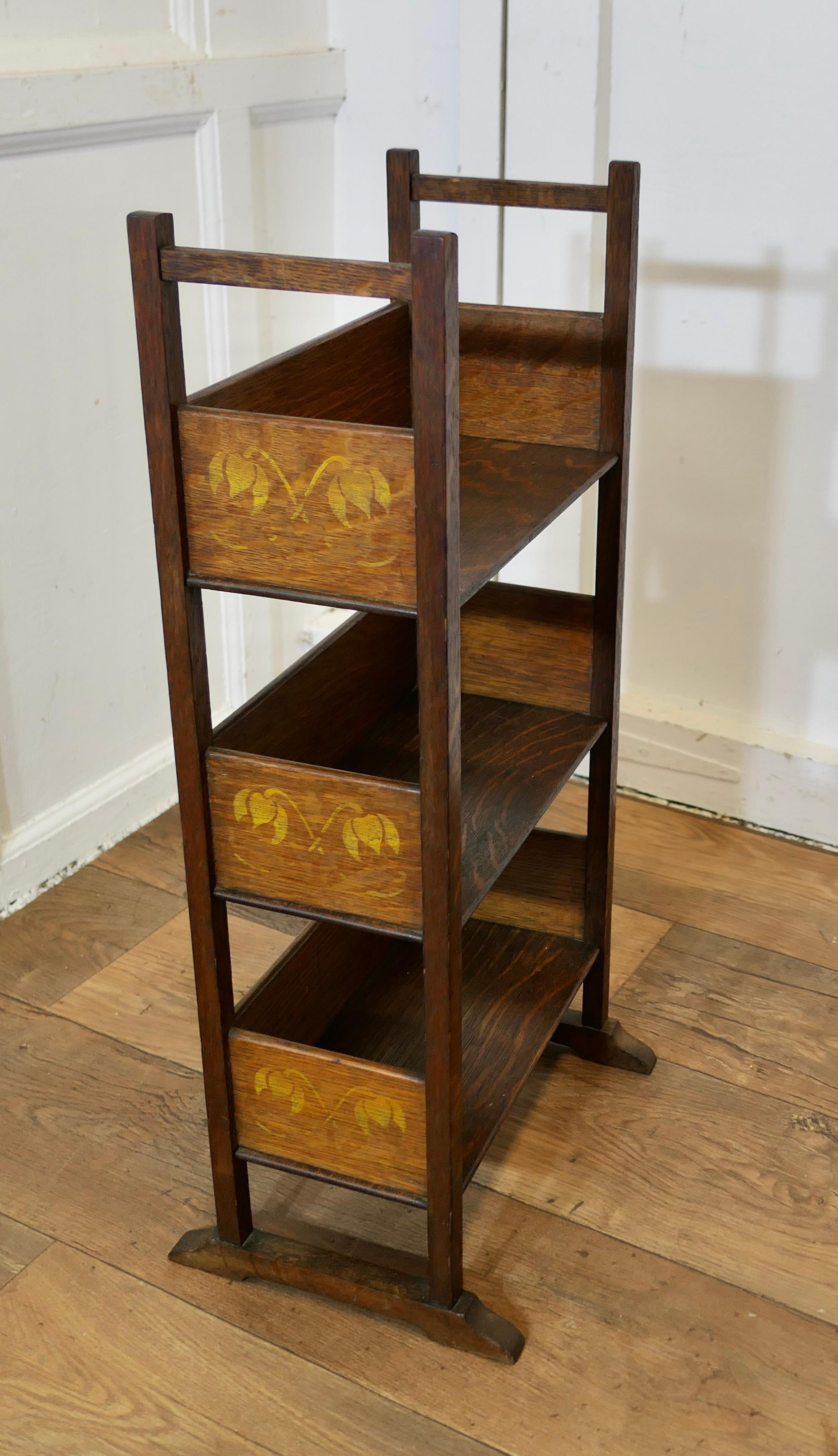 Quercia Arti e Mestieri Oak  Libreria a 3 ripiani in vendita