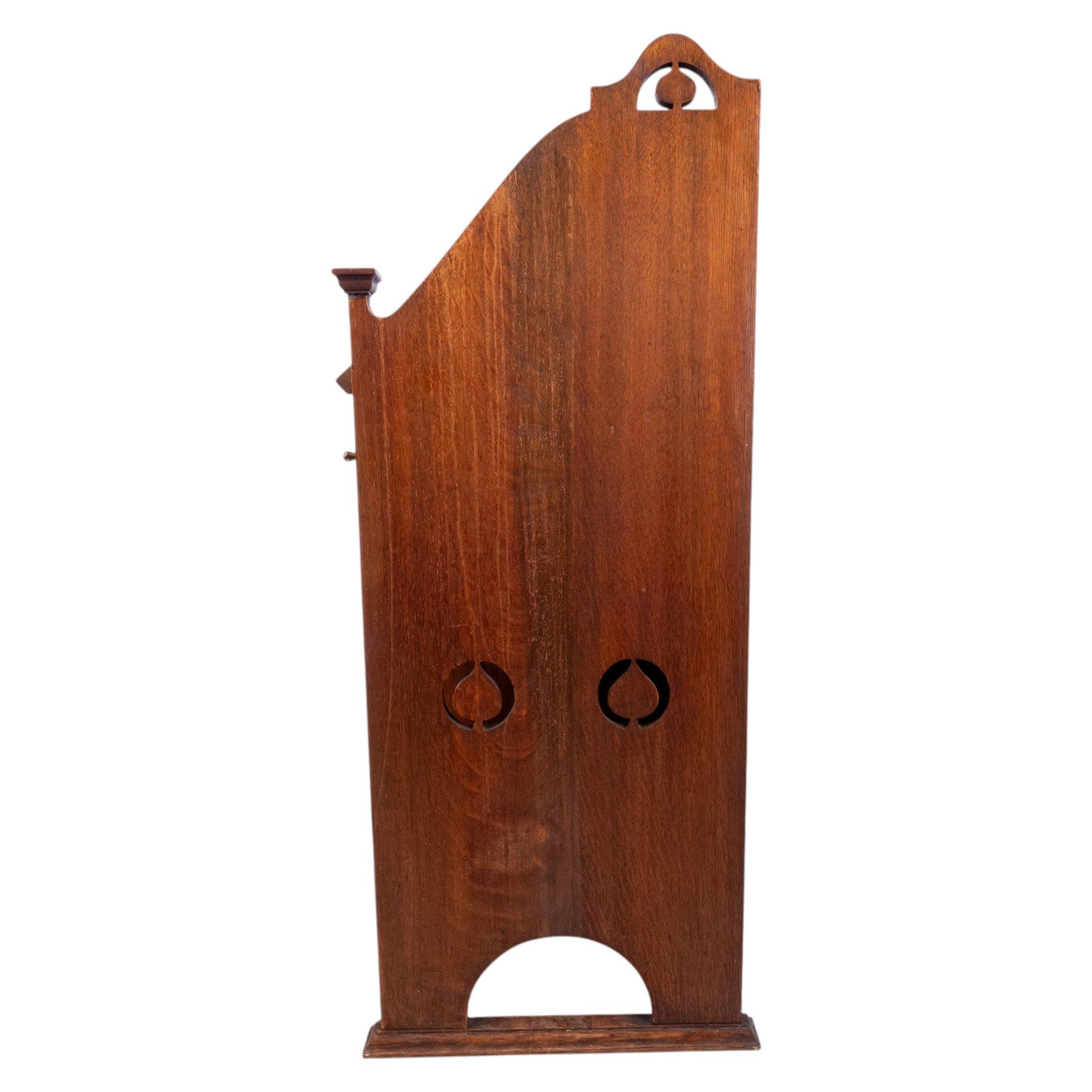 Arts and Crafts Büro aus Eiche von George Montague Ellwood für J.S. Henry im Angebot 3