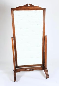 Arts & Crafts Oak Chevalier Mirror