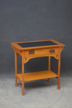 Arts & Crafts Oak Side Table