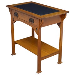 Antique Arts & Crafts Oak Side Table