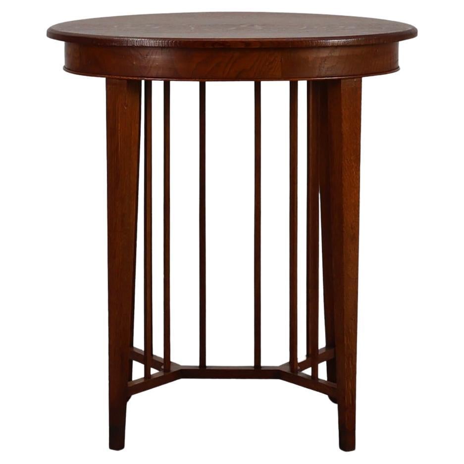 Arts and Crafts Oak Side Table, United Kingdom ca. 1900