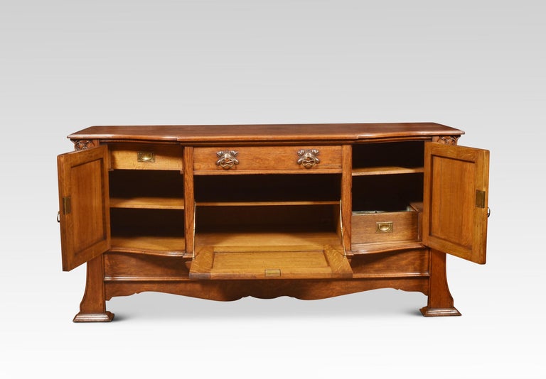 Arts and Crafts Oak Sideboard For Sale at 1stDibs