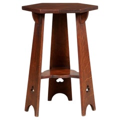 Arts and Crafts Oak Table