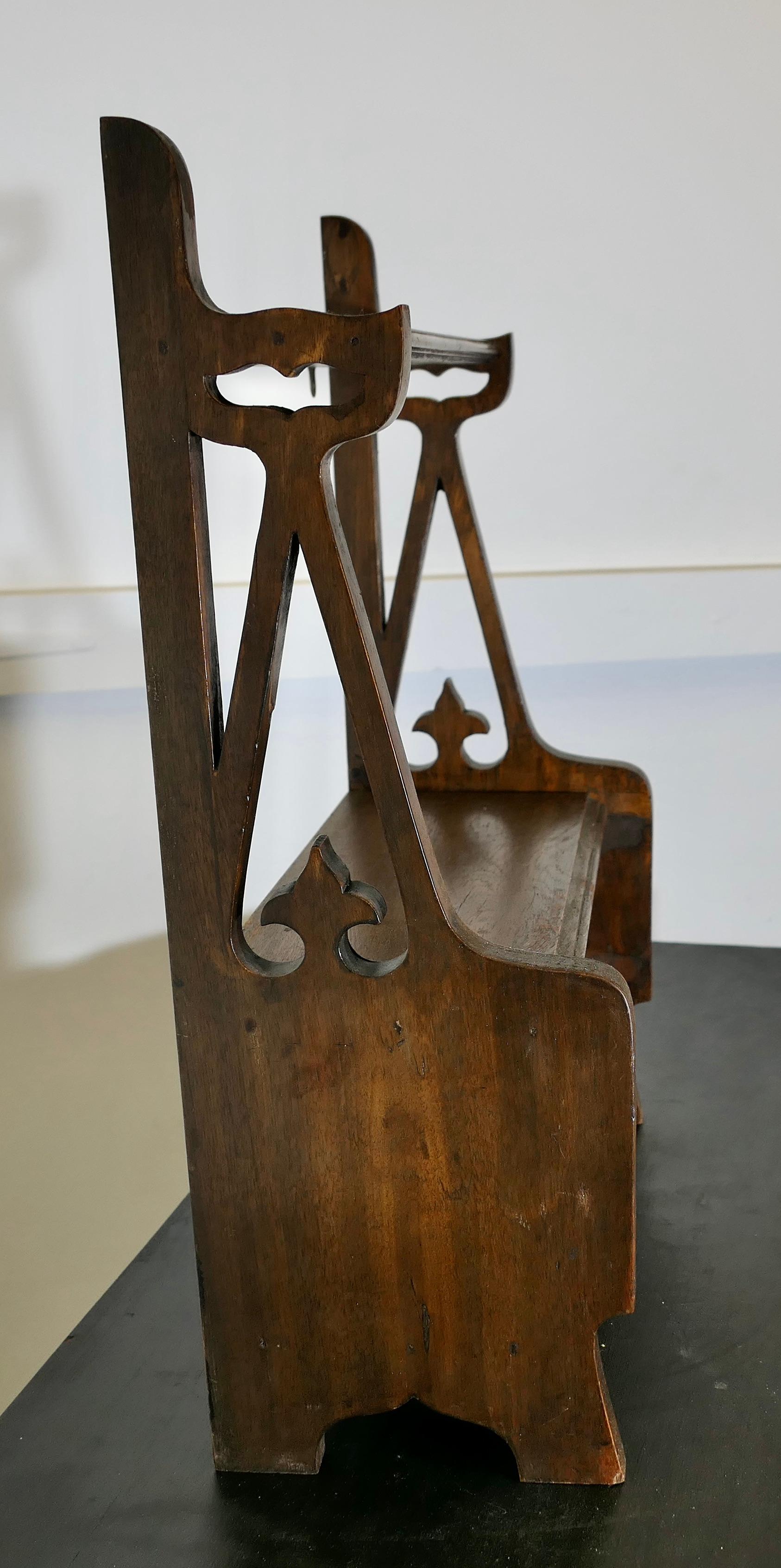 Fine XIX secolo Scaffale da parete in Oak, arte e artigianato in vendita