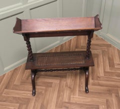 Arts and Crafts Open Front Oak Slope-Shelf Bookcase