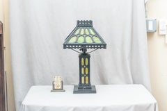 Arts & Crafts Panel Lamp, circa 1910