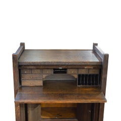 Arts and Crafts Roll Top Desk