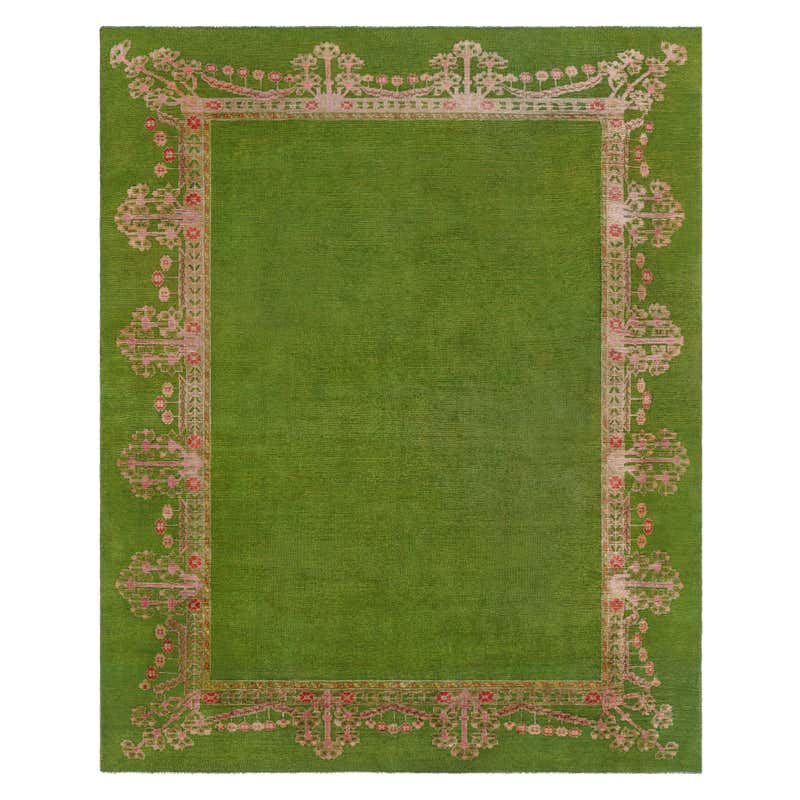 Doris Leslie Blau Antique Arts and Crafts Rug, Attributed to Voysey For ...