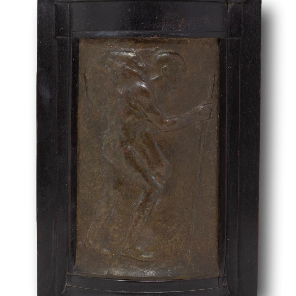 Scozzese Targa in bronzo antico scozzese di James Pittendrigh MacGillivray in vendita