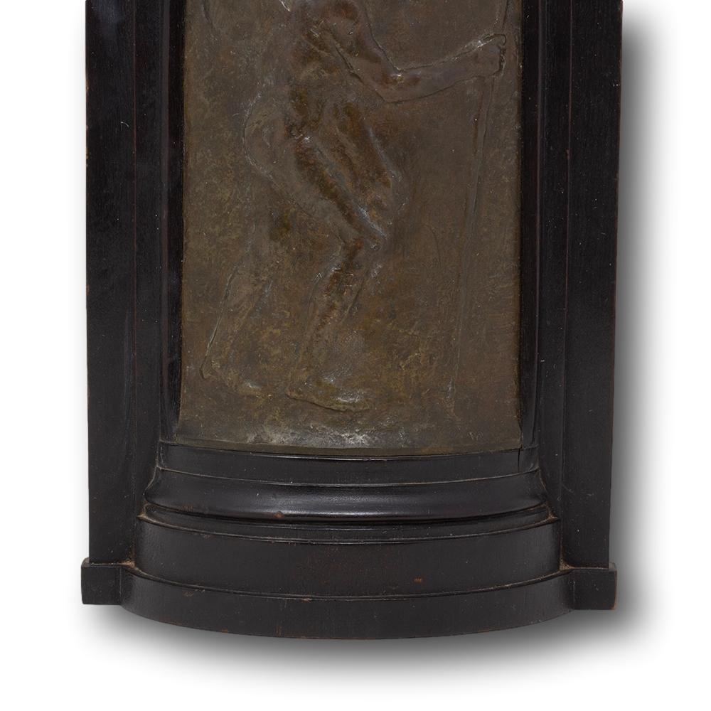 Intagliato a mano Targa in bronzo antico scozzese di James Pittendrigh MacGillivray in vendita