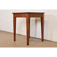 Arts and Crafts Shaker Cherry Wood Occasional Side Table