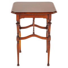 Arts and Crafts Side Table Mahogany Occasional 1890