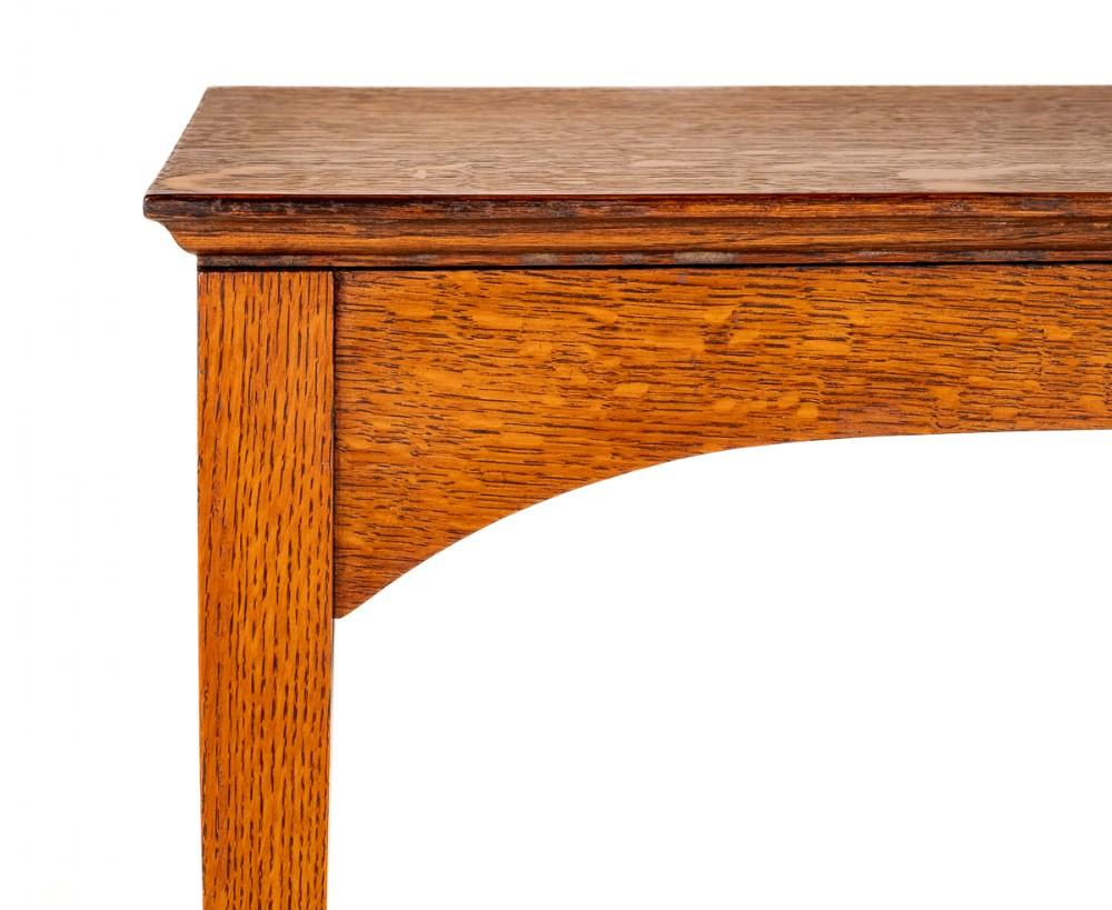 Arts and Crafts Side Table Occasional Oak 1