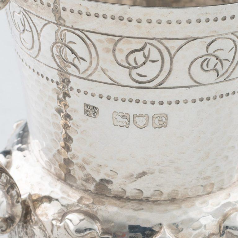 Coppa da battesimo in argento Arts and Crafts Londra 1900 in vendita 4