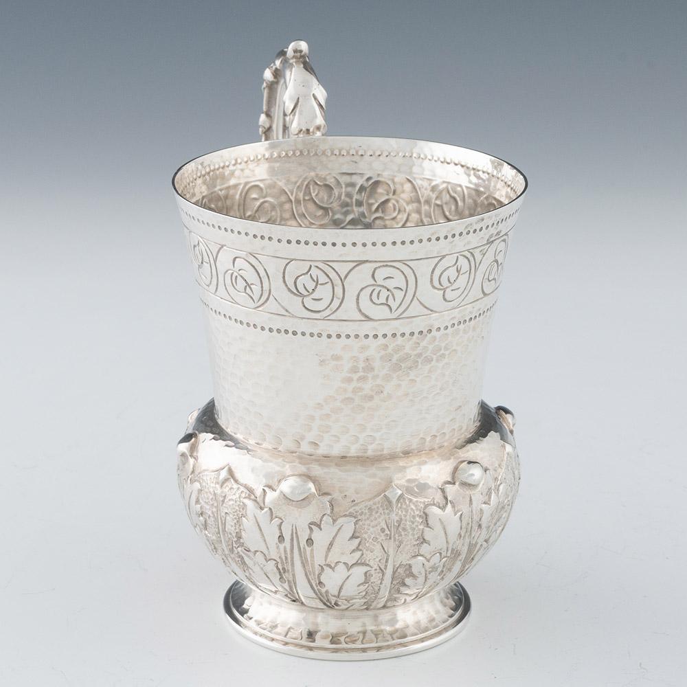 Coppa da battesimo in argento Arts and Crafts Londra 1900 In condizioni buone in vendita a Tunbridge Wells, GB