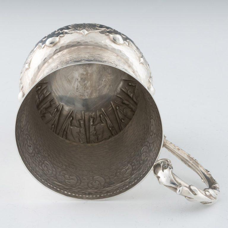 Coppa da battesimo in argento Arts and Crafts Londra 1900 in vendita 2
