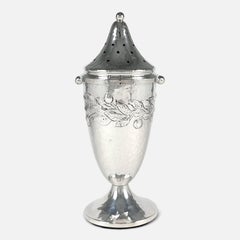 Arts and Crafts Silver Sugar Caster, Albert Edward Bonner, 1911