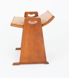 Arts And Crafts Stool Oak Piano