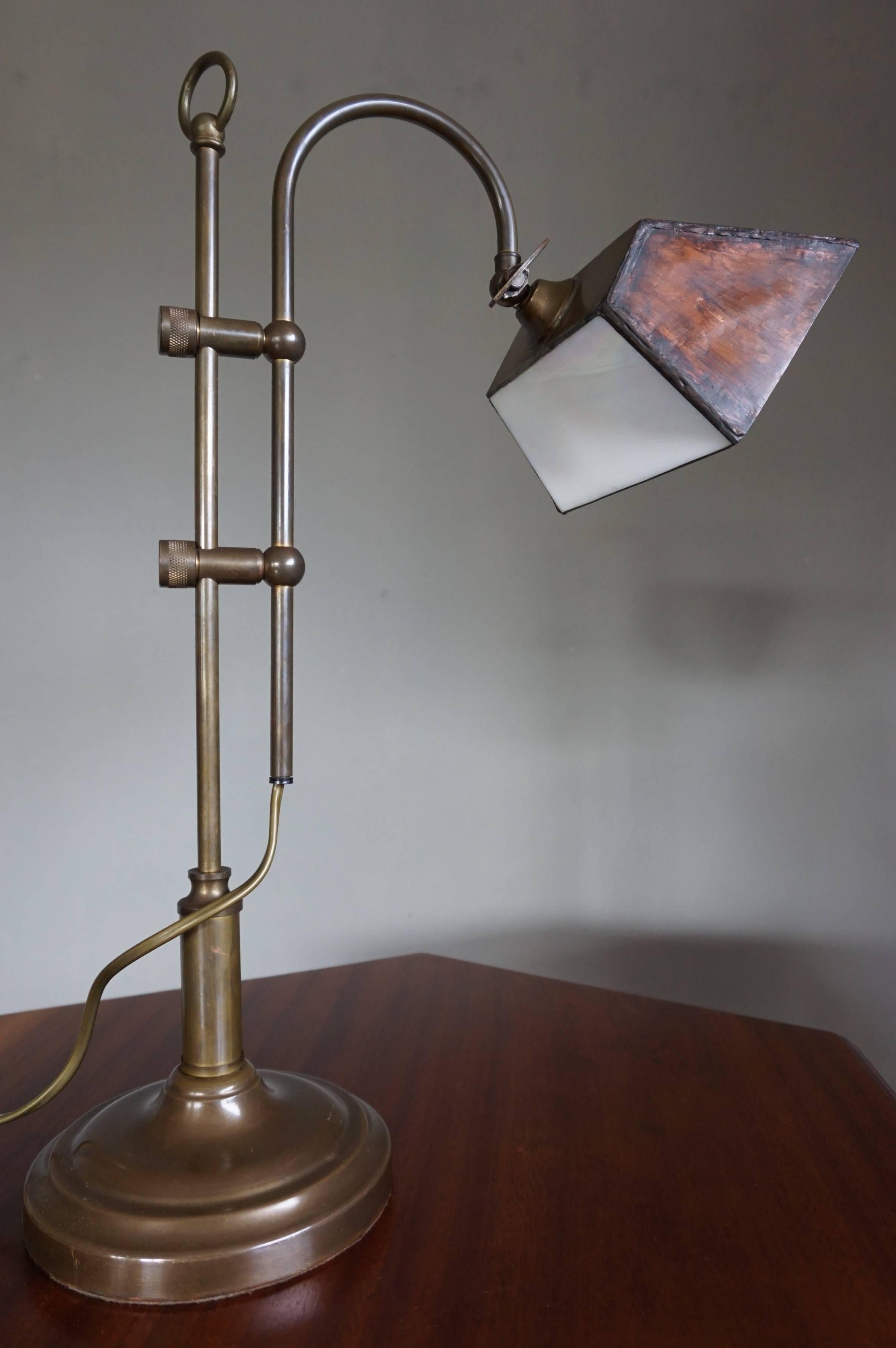 arts and crafts desk lamp