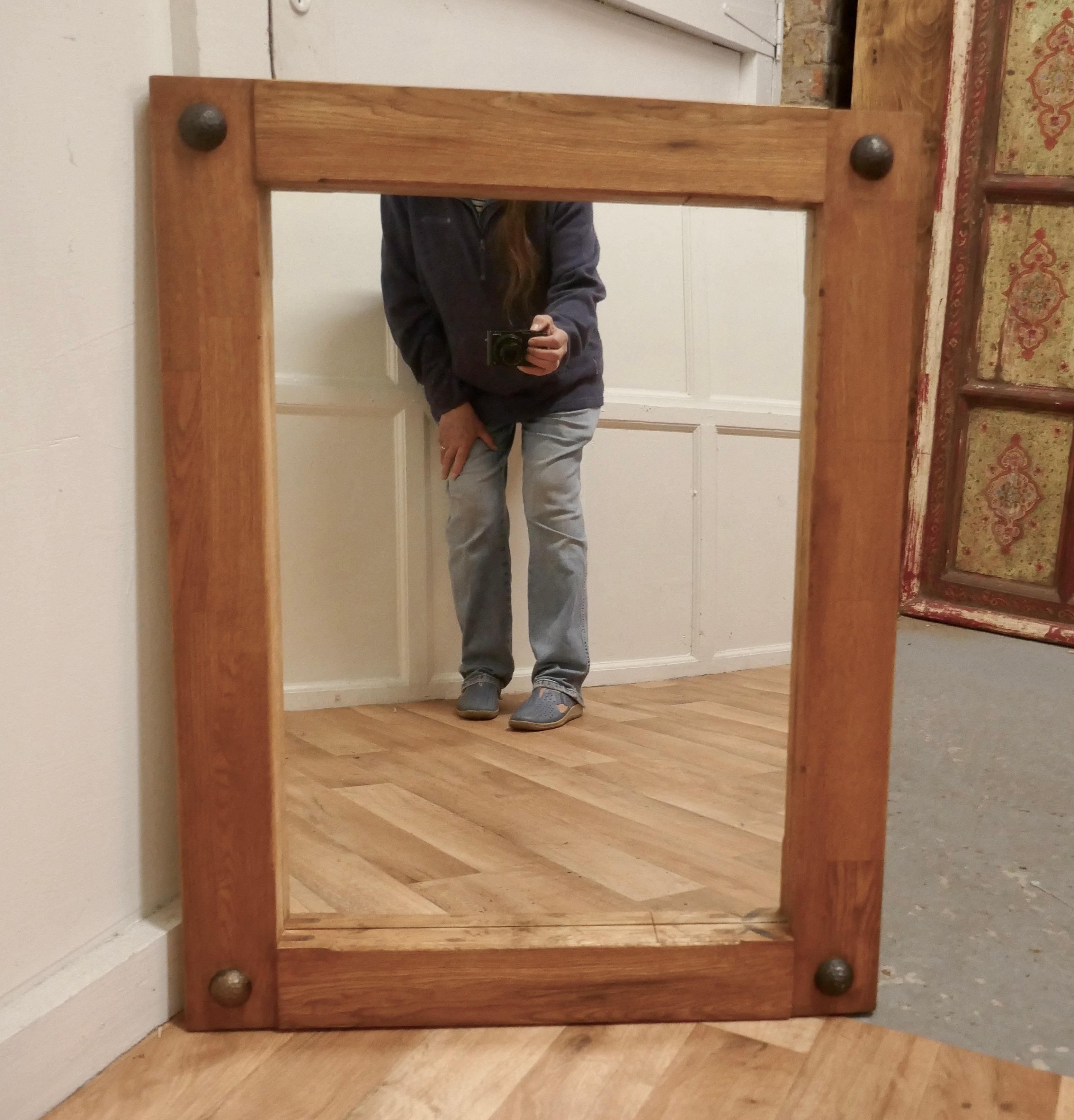 arts and crafts style mirror