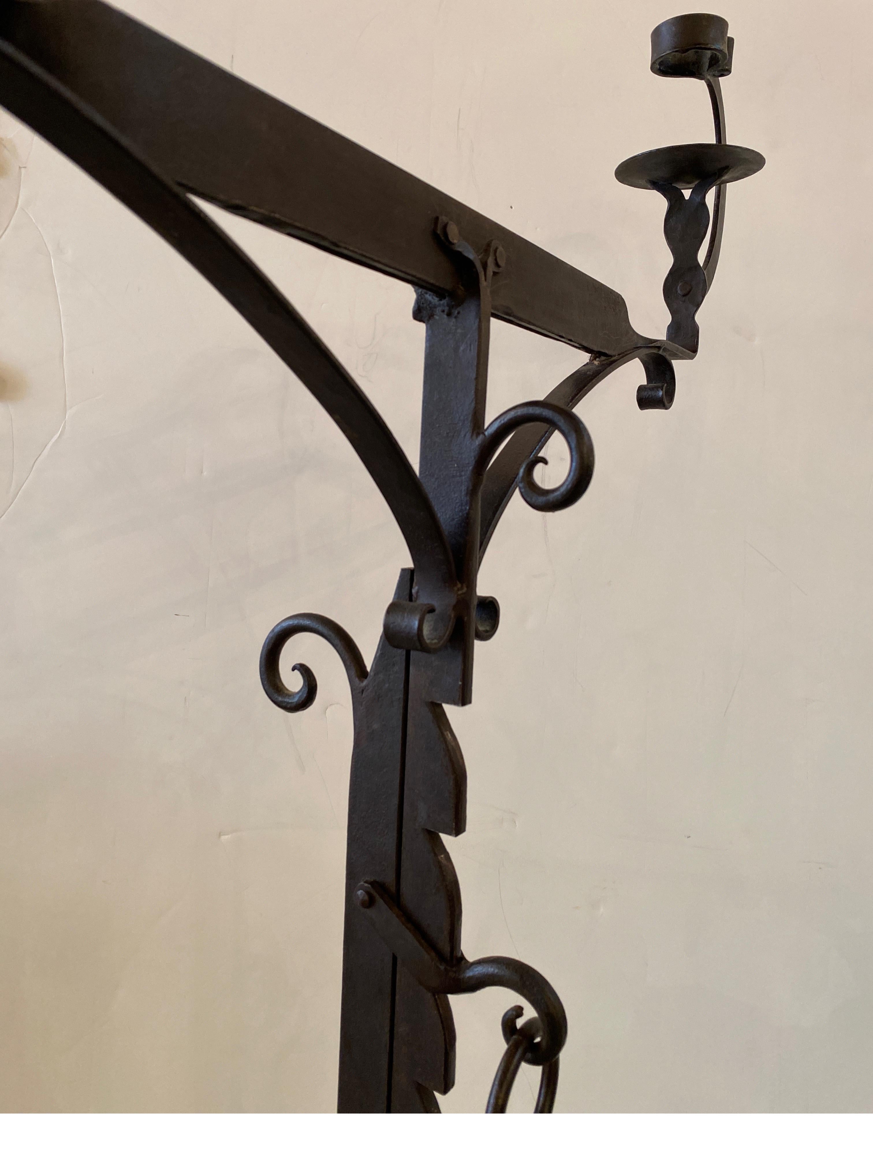 Arts and Crafts Style Hand Forged Wrought Iron Lectern Music Stand  For Sale 4