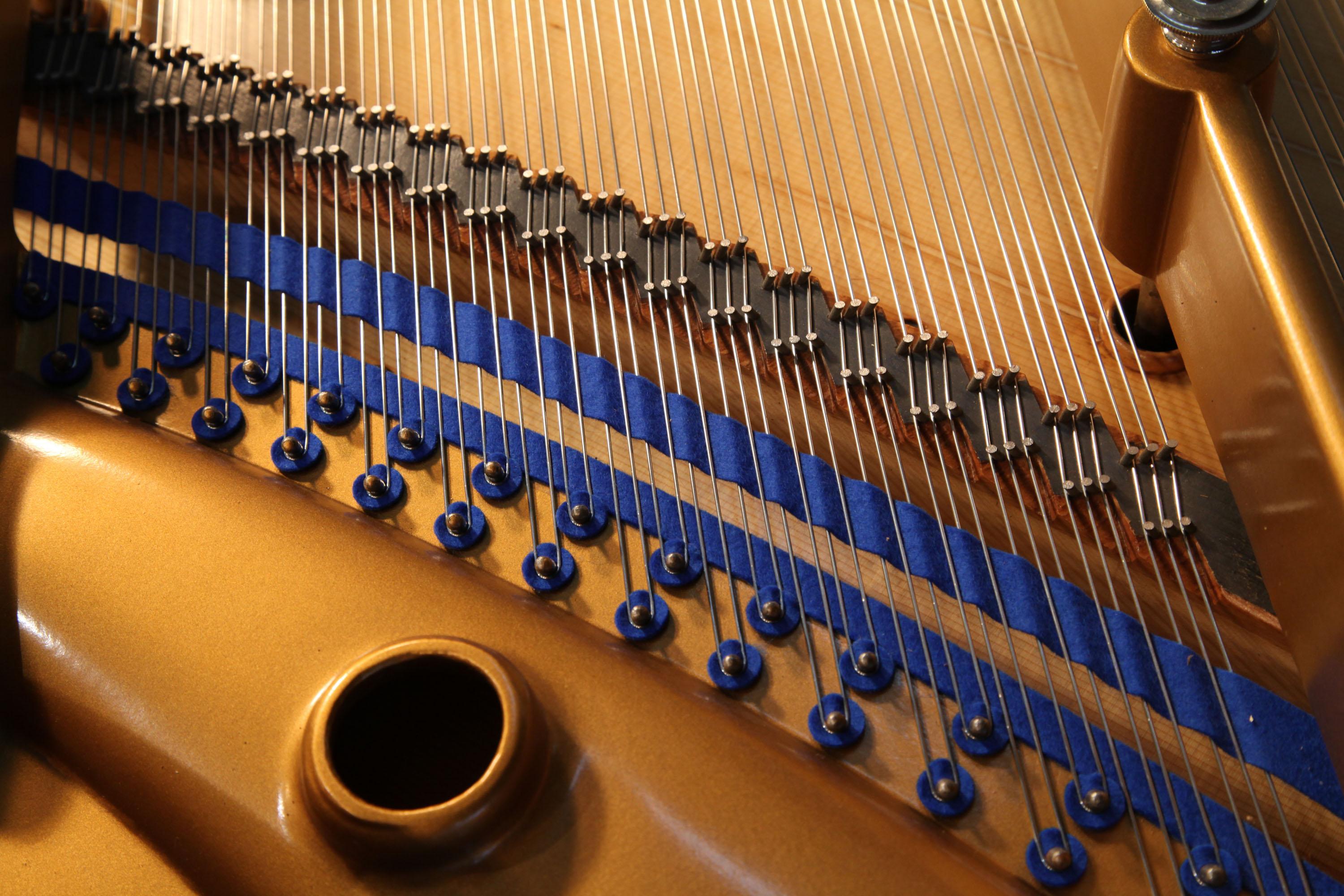 Grand piano à queue Lipp de style Arts and Crafts avec motifs folkloriques allemands incrustés en vente 8