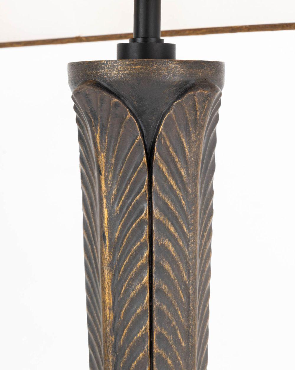 Lámpara de pie de caoba estilo Arts and Crafts en venta 1