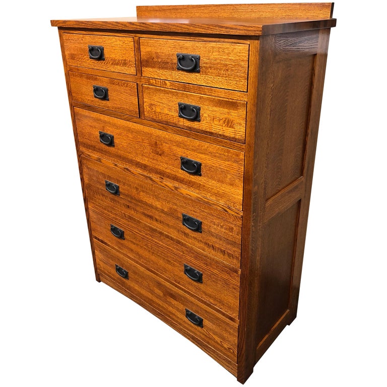Arts And Crafts Style Michaels Furniture Oak Dresser For At 1stdibs Arts And Crafts Style Michaels Furniture Oak Dresser For