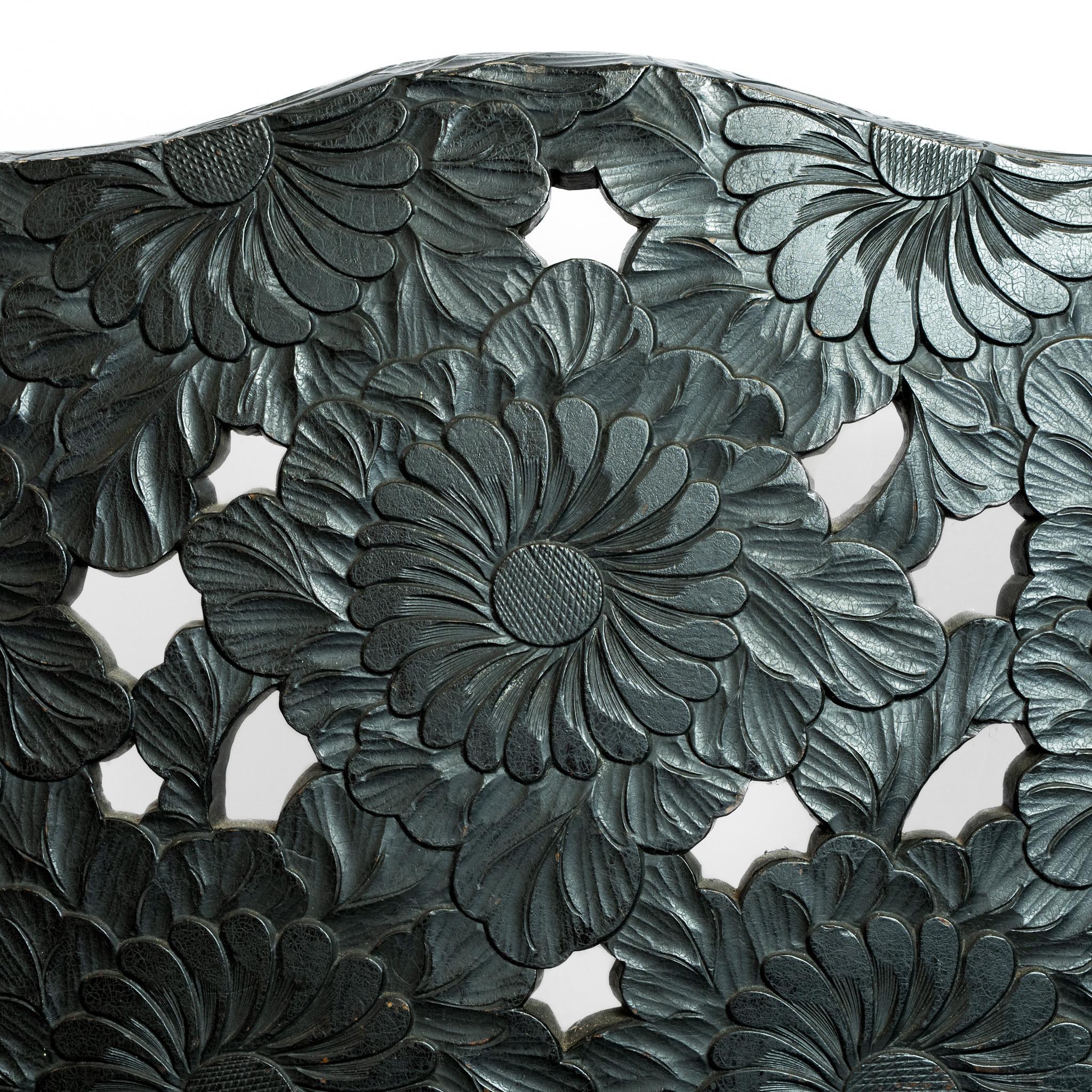 Japonais Arts and Crafts Tournesol Settle / Bench For Liberty & Co. en vente