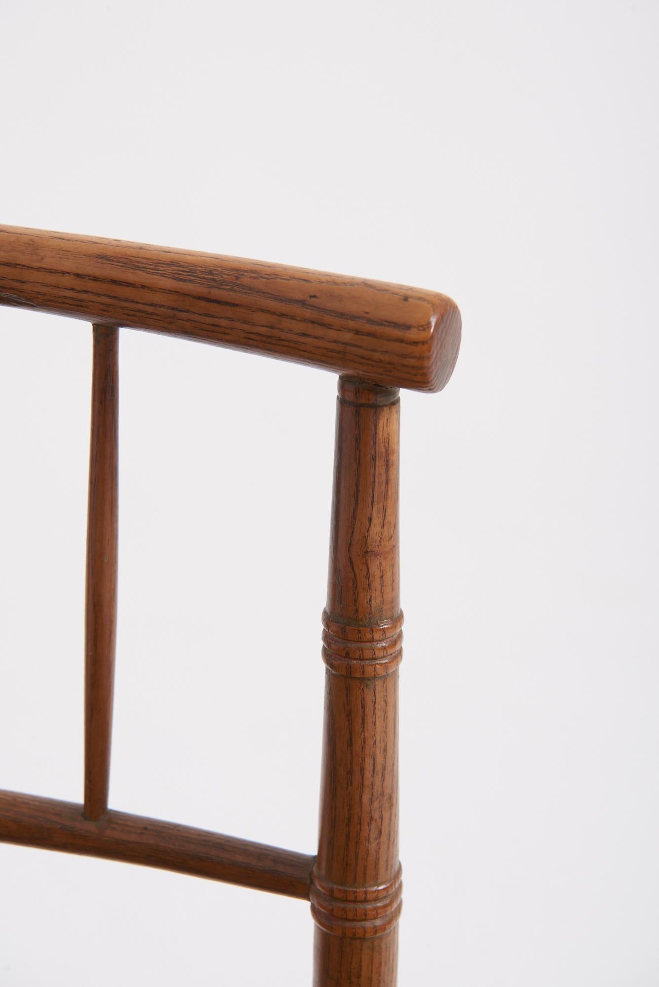 Arts and Crafts Sussex Chair In Good Condition For Sale In London, GB