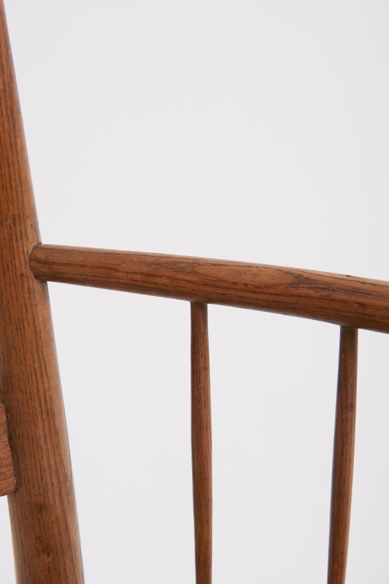 19th Century Arts and Crafts Sussex Chair For Sale