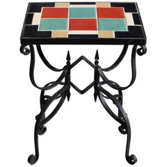 Arts & Crafts Tile Table