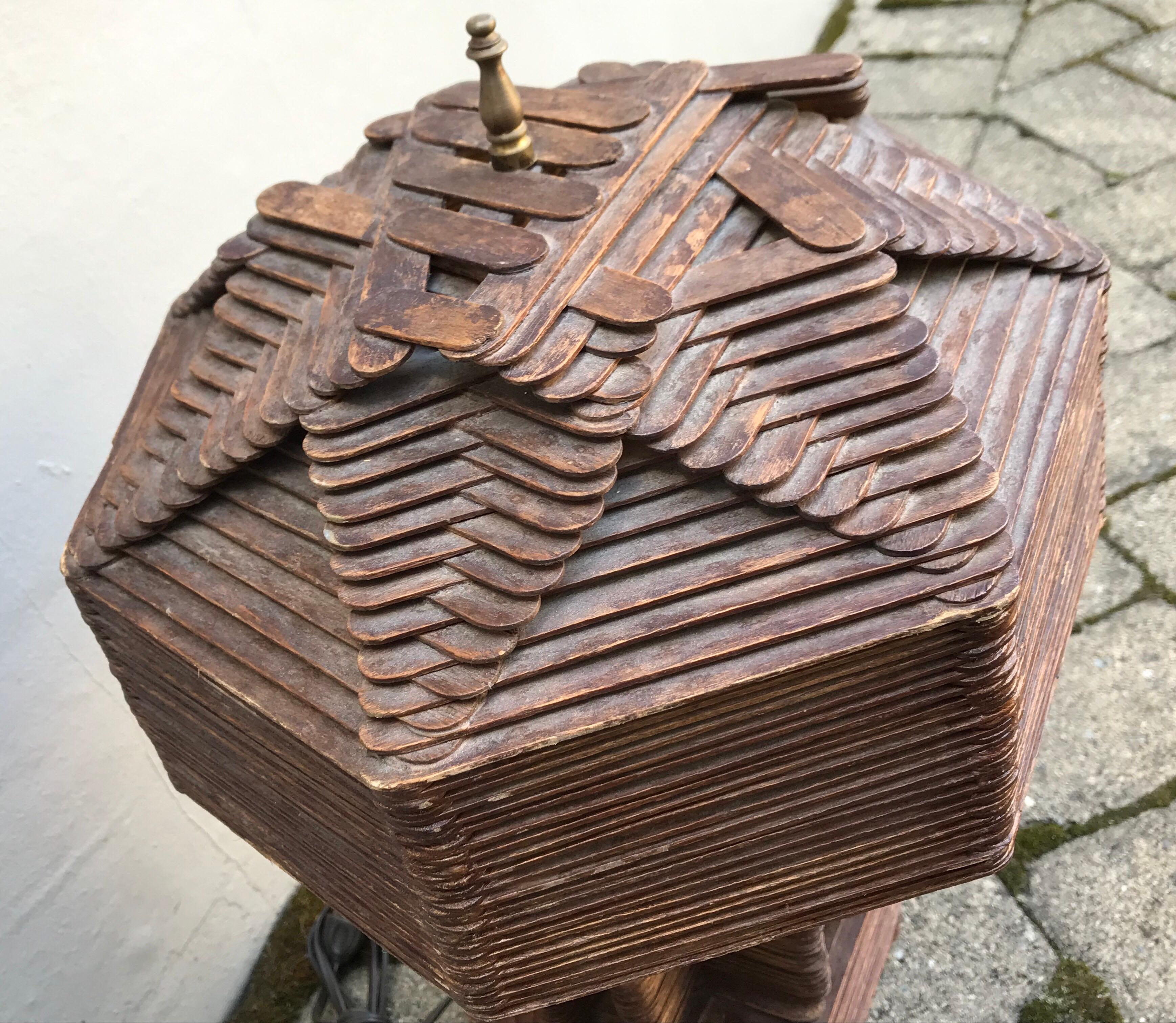 popsicle stick table