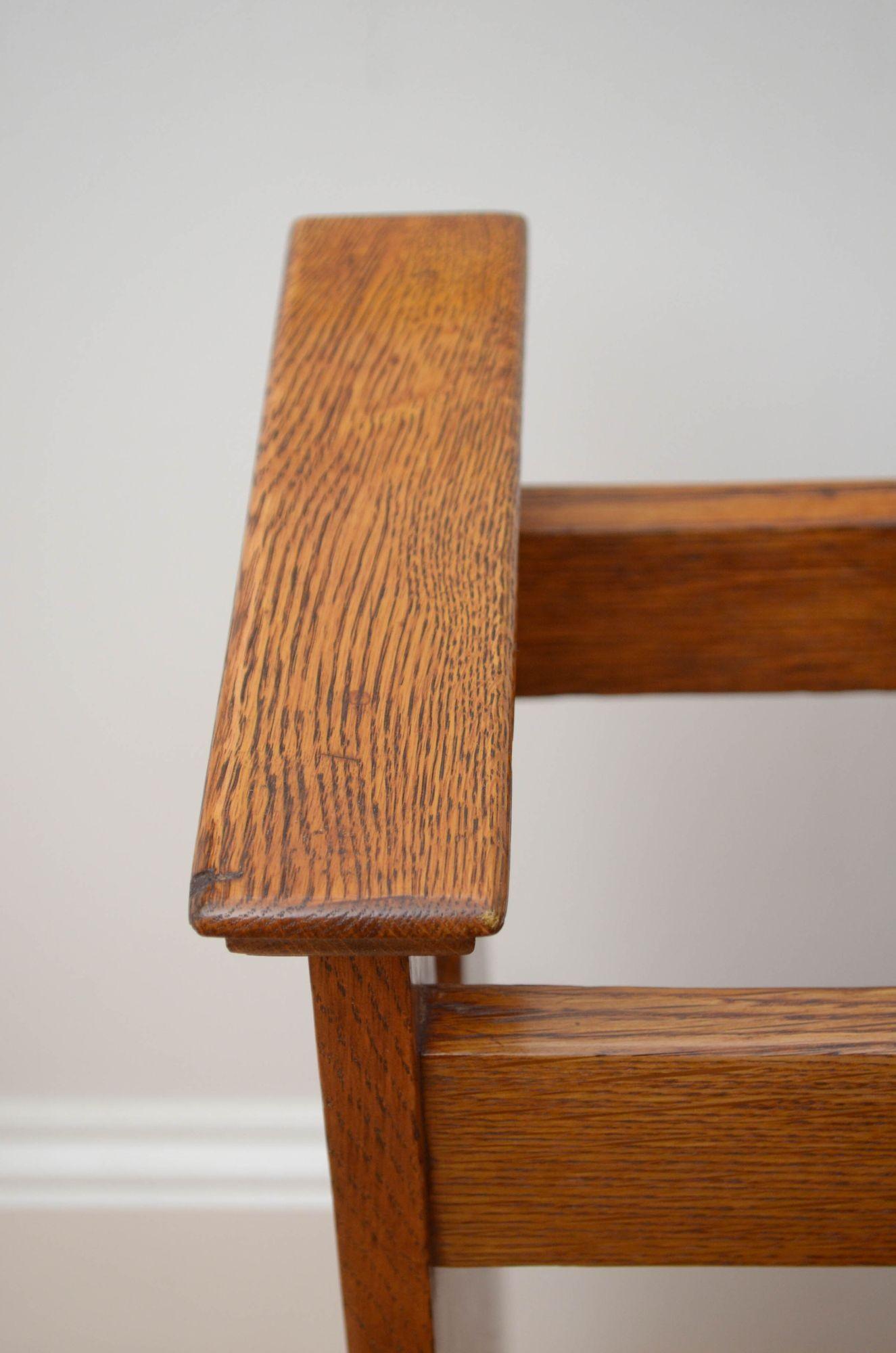 XX secolo Portaombrelli Arts and Crafts in Oak c1900 in vendita