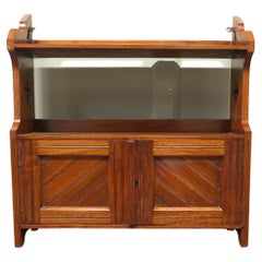 Arts and Crafts Wall Cabinet  A great little piece, made in Golden Walnut