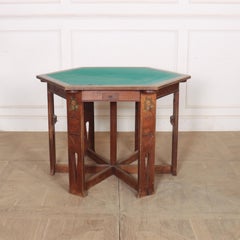 Arts and Crafts Walnut Cards/ Games Table