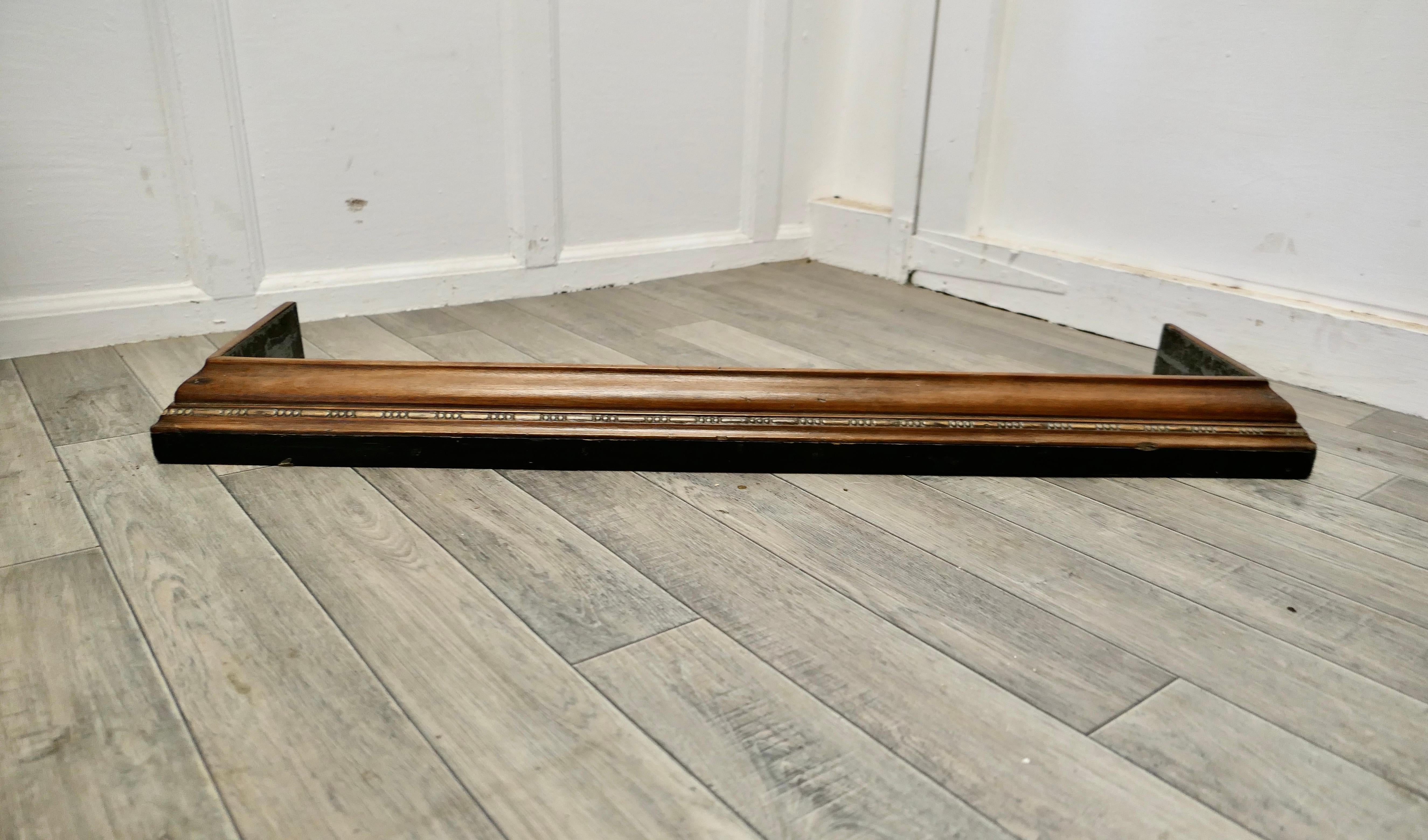 Arts and Crafts Walnut Fender, Fire Surround In Good Condition For Sale In Chillerton, Isle of Wight