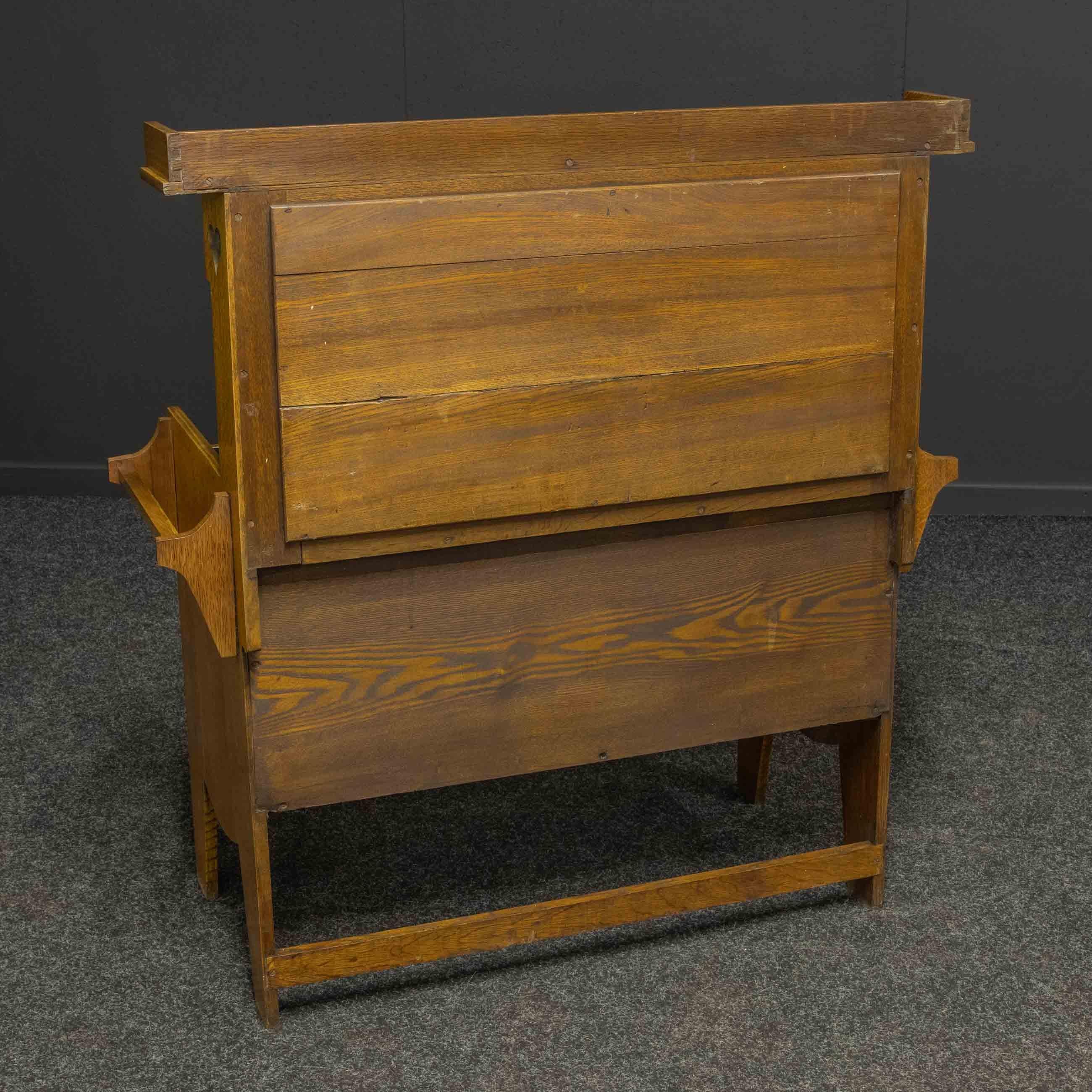 Arts and Crafts Washstand For Sale 2
