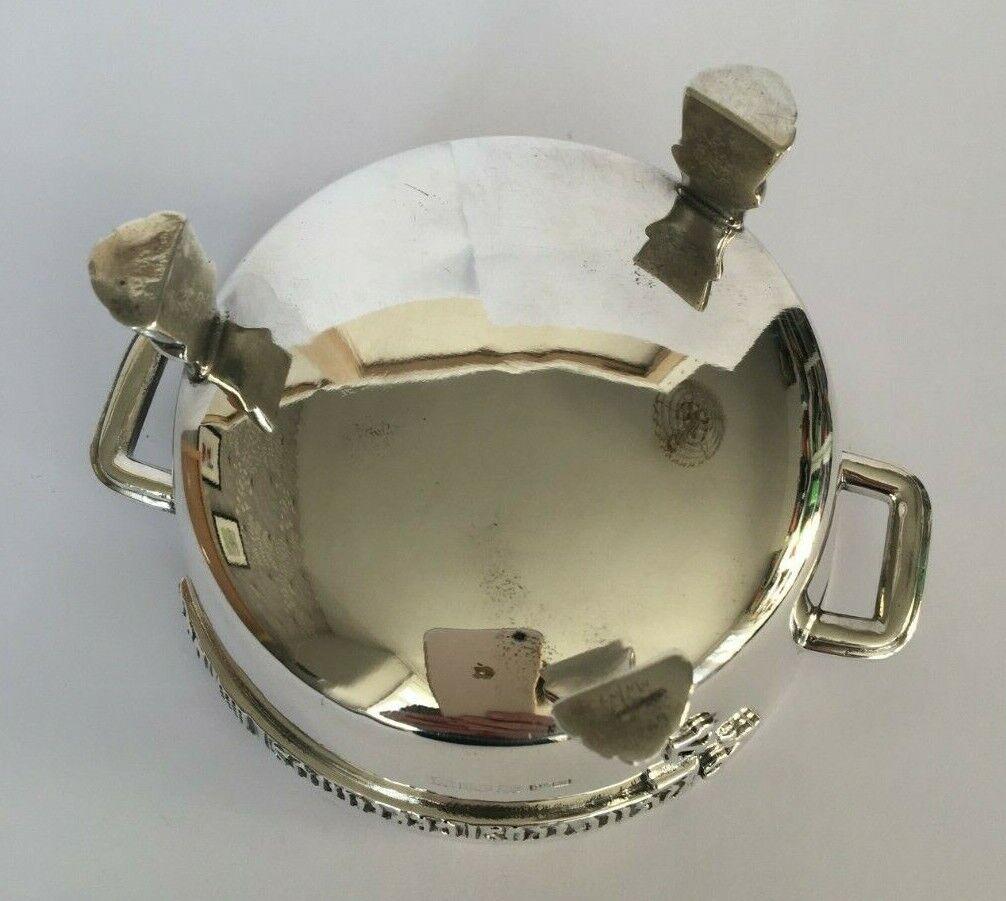 Arts and Crafts Winchester Bushel Bowl in Sterling Silver In Excellent Condition For Sale In London, GB