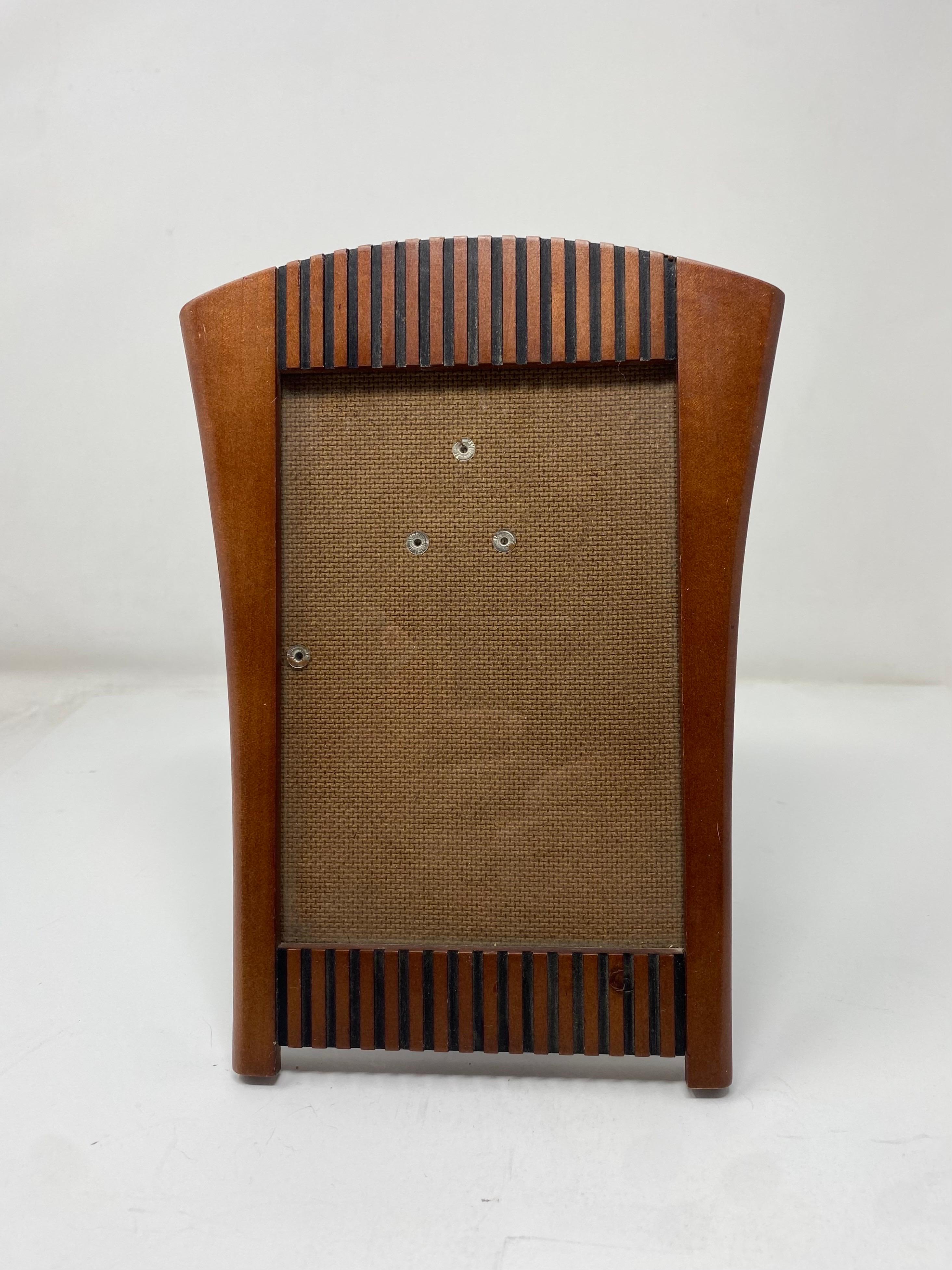 Arts and Crafts Wood Photo Frame in the Style of Michael Graves In Good Condition For Sale In San Diego, CA