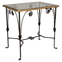 Arts and Crafts Wrought Iron Table