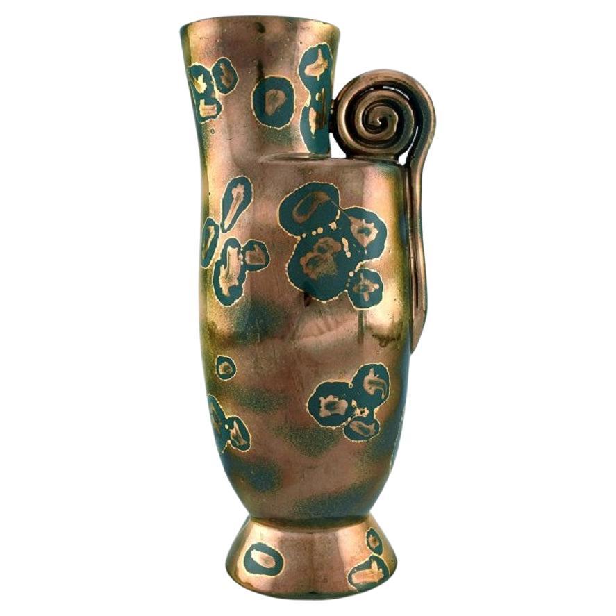Arts Ceram Grand Feu, France, Vase / Pitcher in Glazed Stoneware, 1920's For Sale
