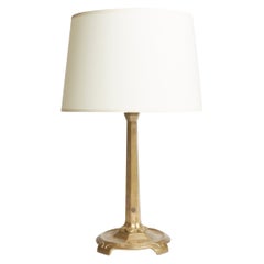 Antique Arts 
Craft Bronze Table Lamp