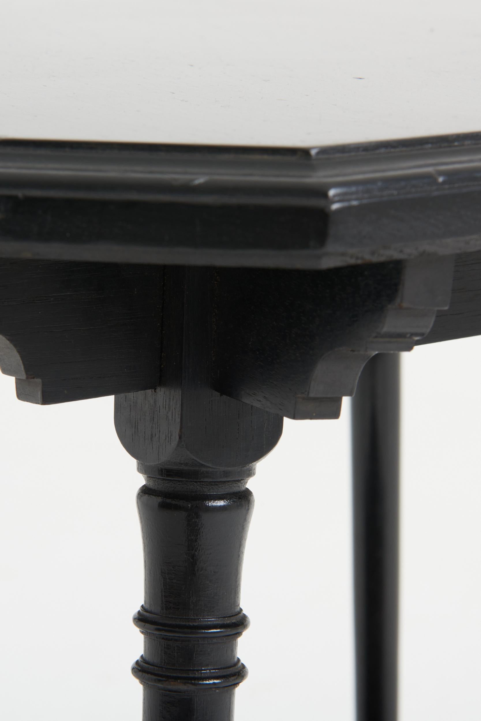 Arts and Crafts Arts & Craft Ebonised Side Table