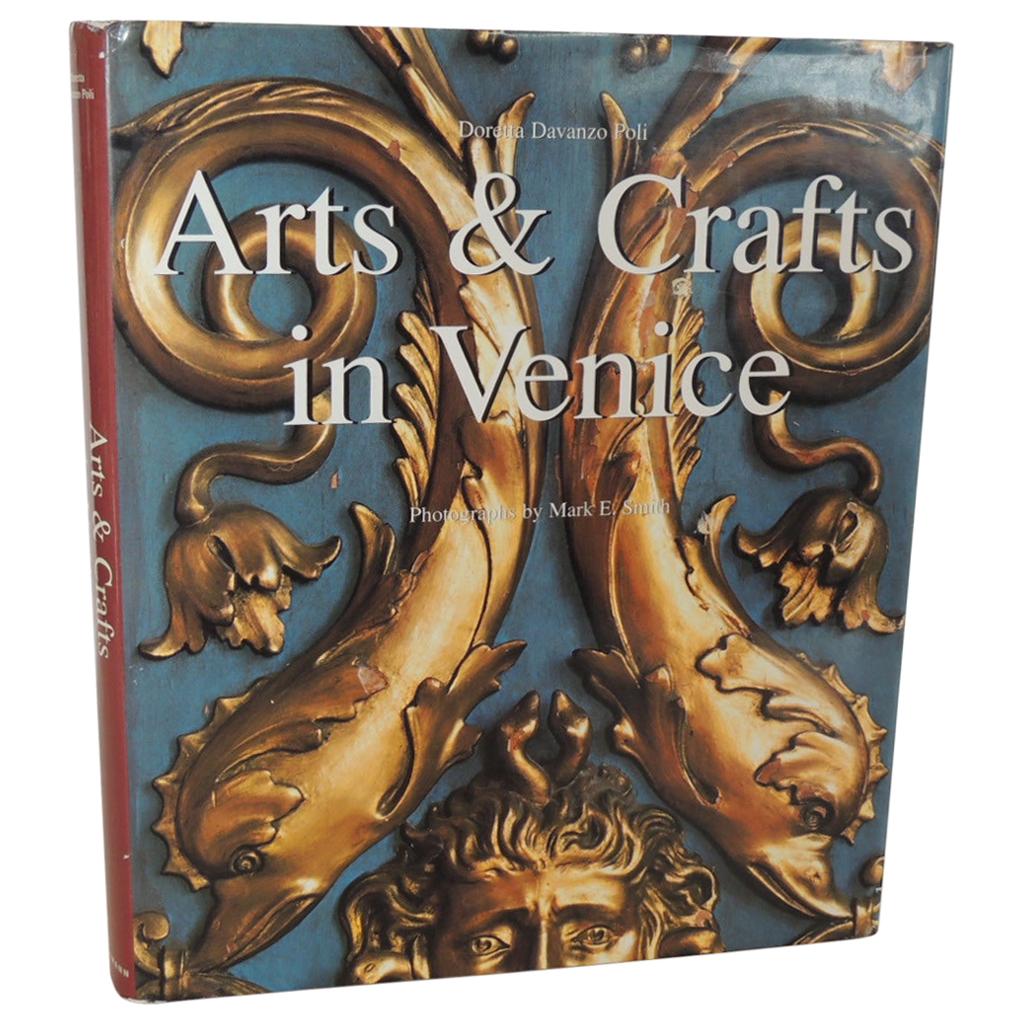 Arts & Craft in Venice Rare Hard-Cover Vintage Coffee Table Book