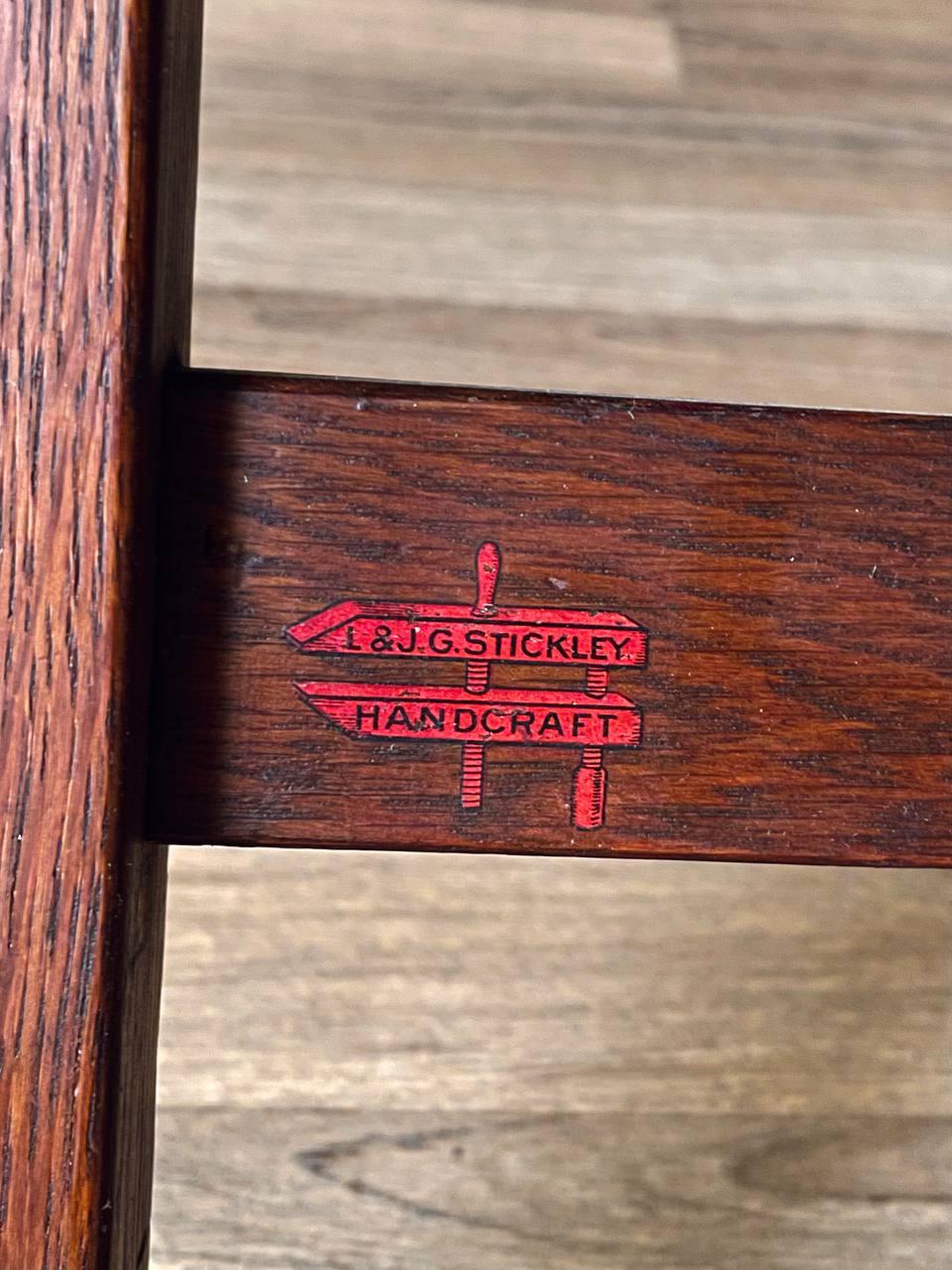 Mission Arts & Crafts Oak Oak par Stickley en vente 3