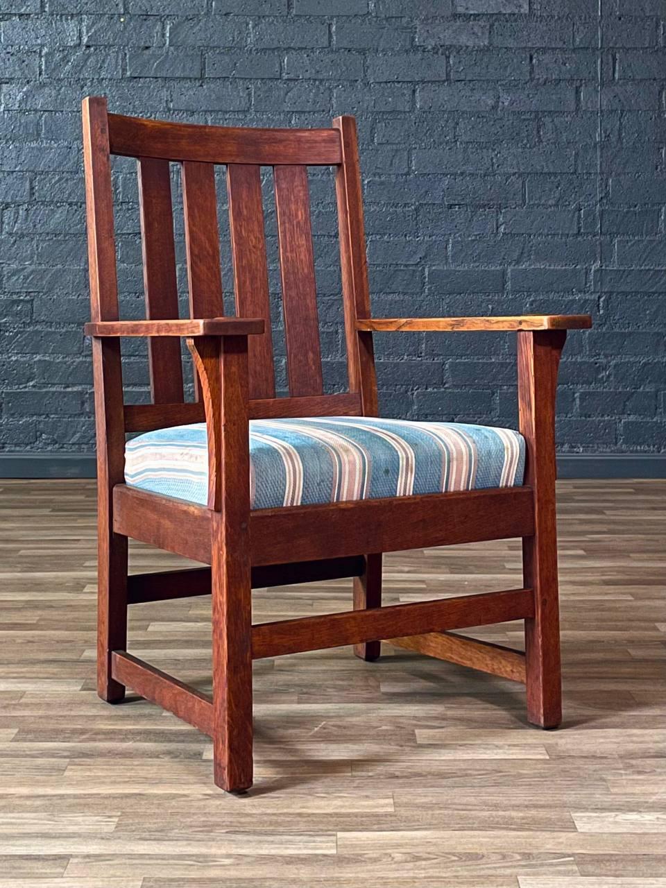 Arts and Crafts Mission Arts & Crafts Oak Oak par Stickley en vente
